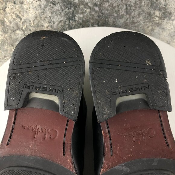 Cole Haan Men's Size 8.5M Nike Air Jackson Black Leather Lace-Up Oxford Shoes - Picture 10 of 13